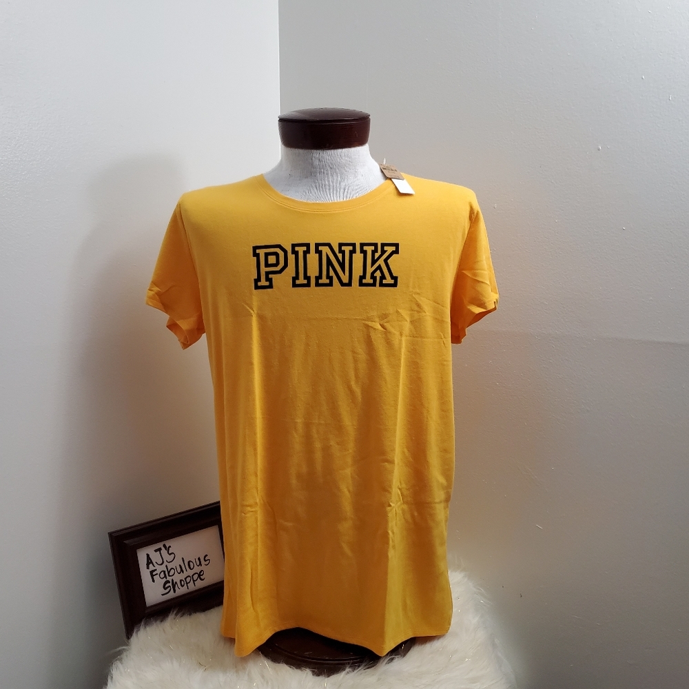 VS PINK XL SHORTSLEEVE TEE NWT